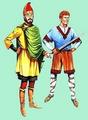1066г. Англосаксонский "тан" и норманнский солдат